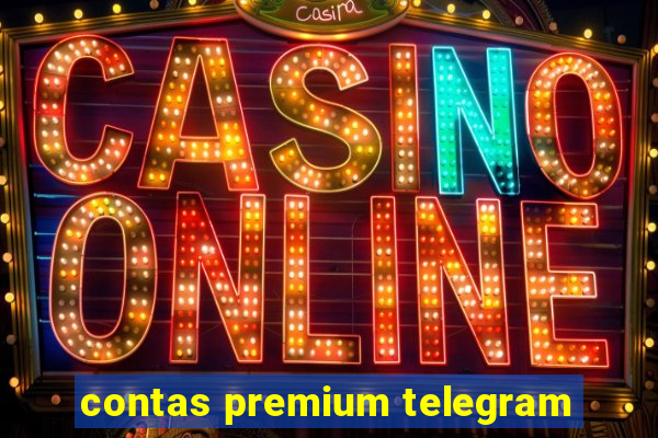 contas premium telegram